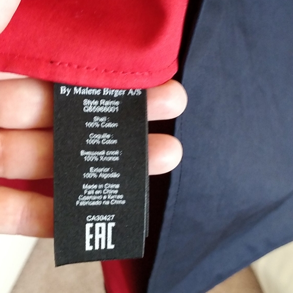 By Malene Birger Navy Trench, Size 44 - Picture 9 of 10